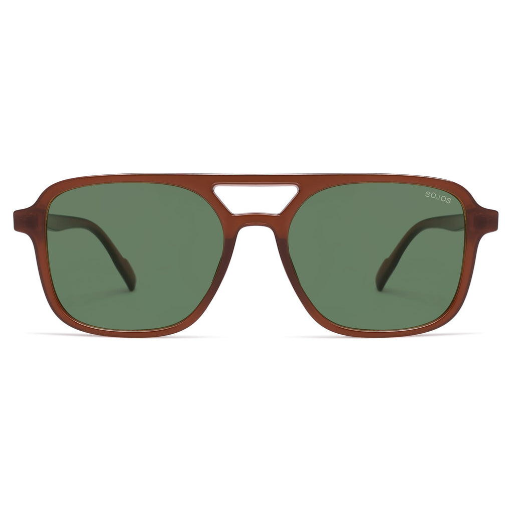Sojos Retro Aviator Sunglasses Women Men Trendy Rectangle Shades