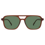 Sojos Retro Aviator Sunglasses Women Men Trendy Rectangle Shades