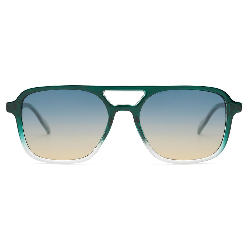 Sojos Retro Aviator Sunglasses Women Men Trendy Rectangle Shades