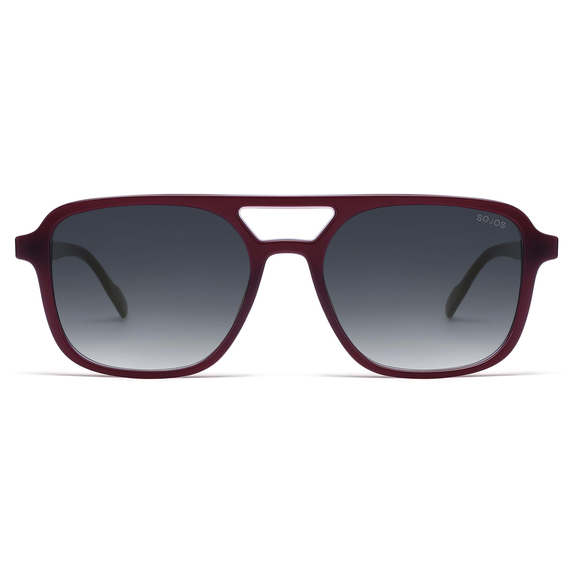 Sojos Retro Aviator Sunglasses Women Men Trendy Rectangle Shades