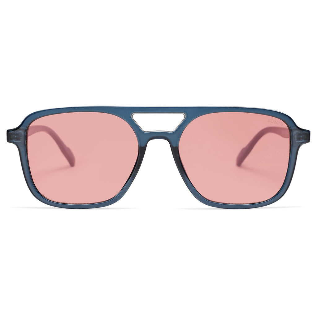 Sojos Retro Aviator Sunglasses Women Men Trendy Rectangle Shades