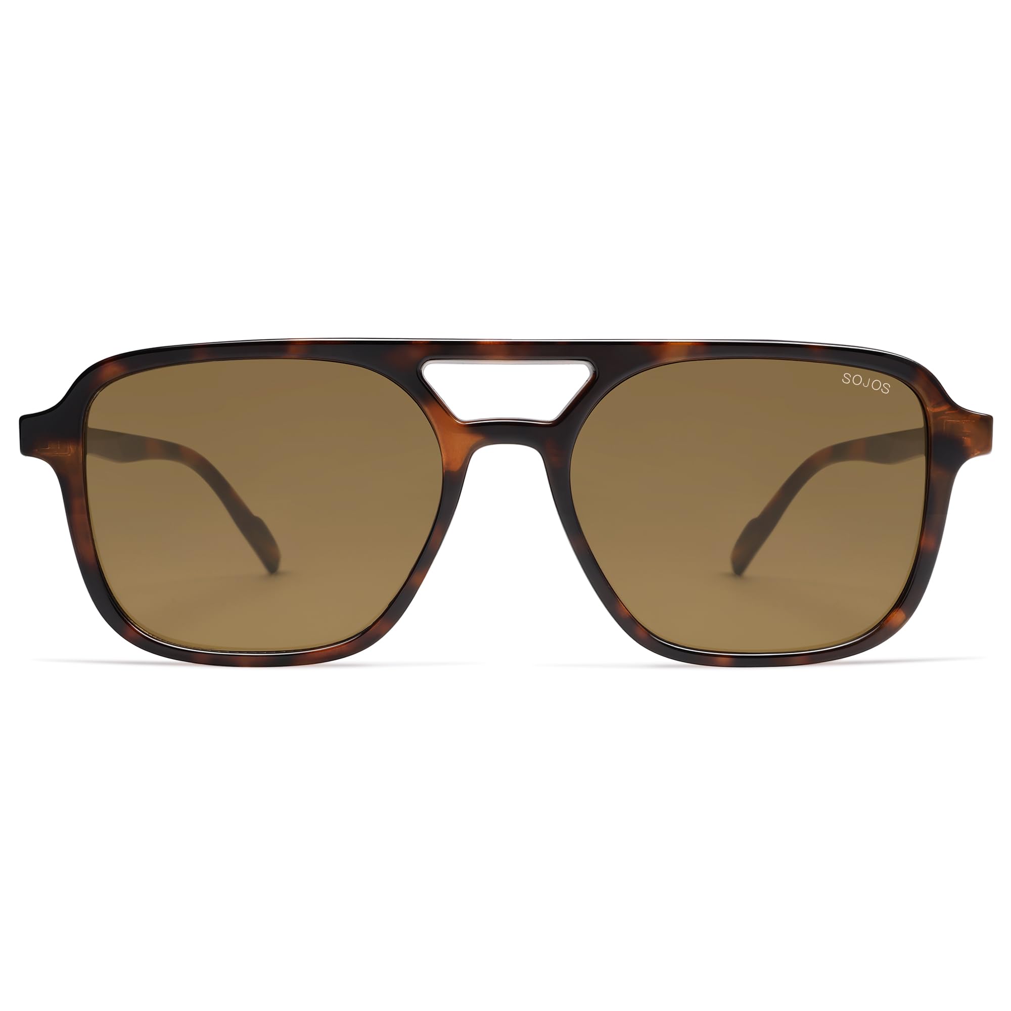 Sojos Retro Aviator Sunglasses Women Men Trendy Rectangle Shades