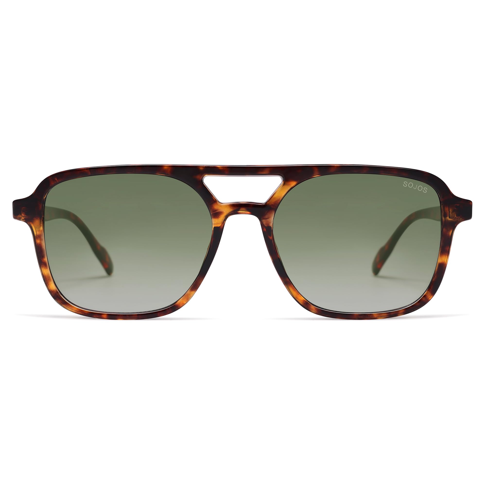 Sojos Retro Aviator Sunglasses Women Men Trendy Rectangle Shades