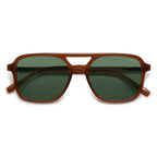 Sojos Retro Aviator Sunglasses Women Men Trendy Rectangle Shades