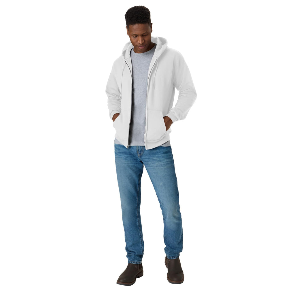 Hanes Men's EcoSmart Fleece Full-Zip Hoodie