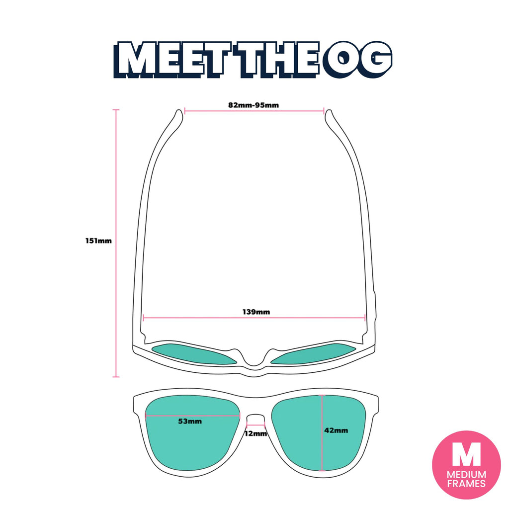 goodr OG Polarized Sunglasses Women & Men