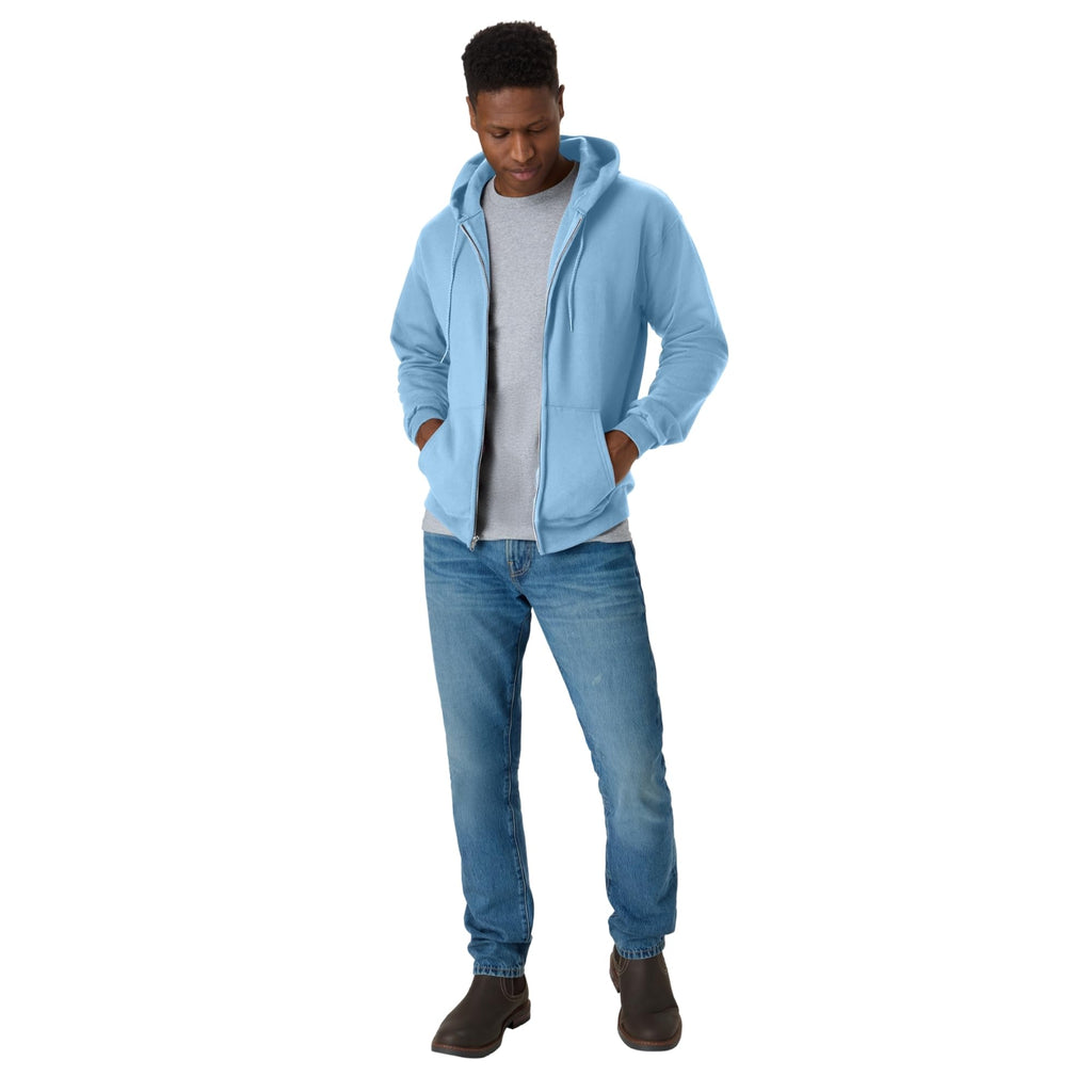 Hanes Men's EcoSmart Fleece Full-Zip Hoodie