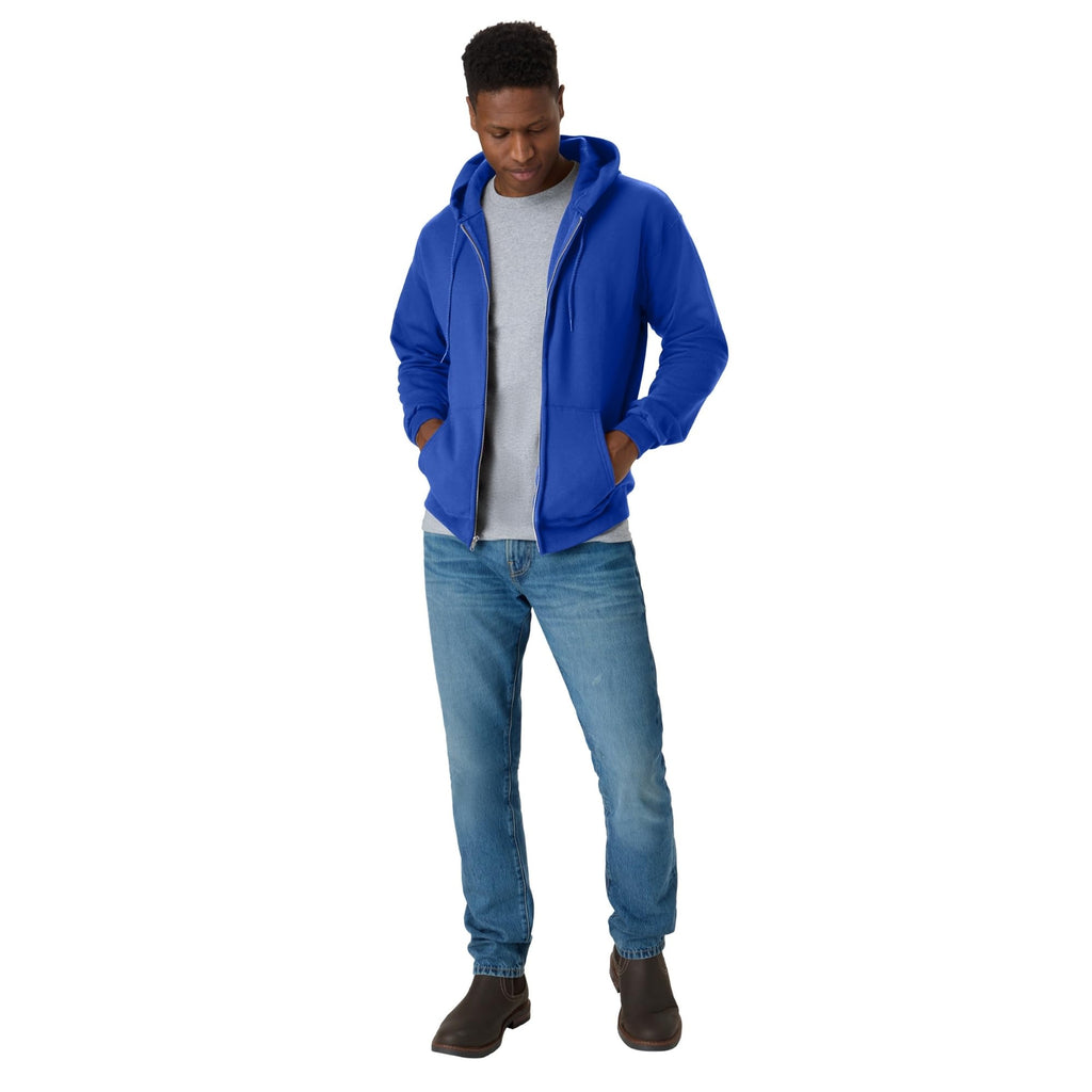 Hanes Men's EcoSmart Fleece Full-Zip Hoodie