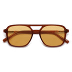 Sojos Retro Aviator Sunglasses Women Men Trendy Rectangle Shades