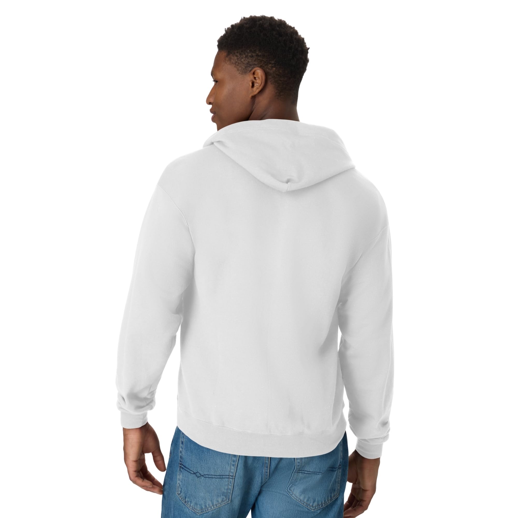 Hanes Men's EcoSmart Fleece Full-Zip Hoodie