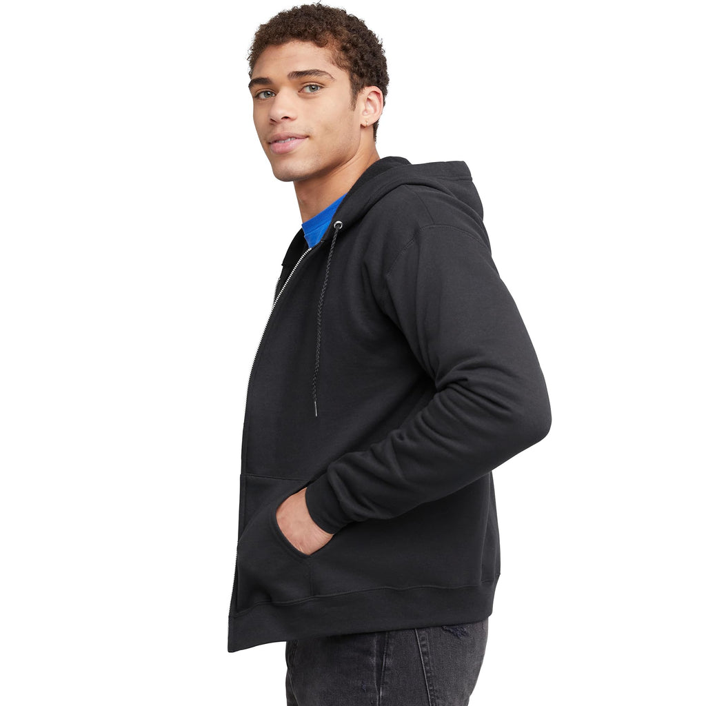 Hanes Men's EcoSmart Fleece Full-Zip Hoodie