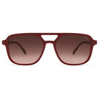 Sojos Retro Aviator Sunglasses Women Men Trendy Rectangle Shades