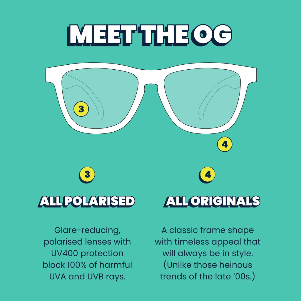 goodr OG Polarized Sunglasses Women & Men