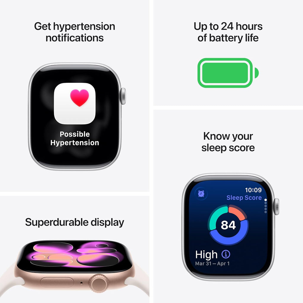 Apple Watch Series 11 GPS Aluminum Case Sport Band