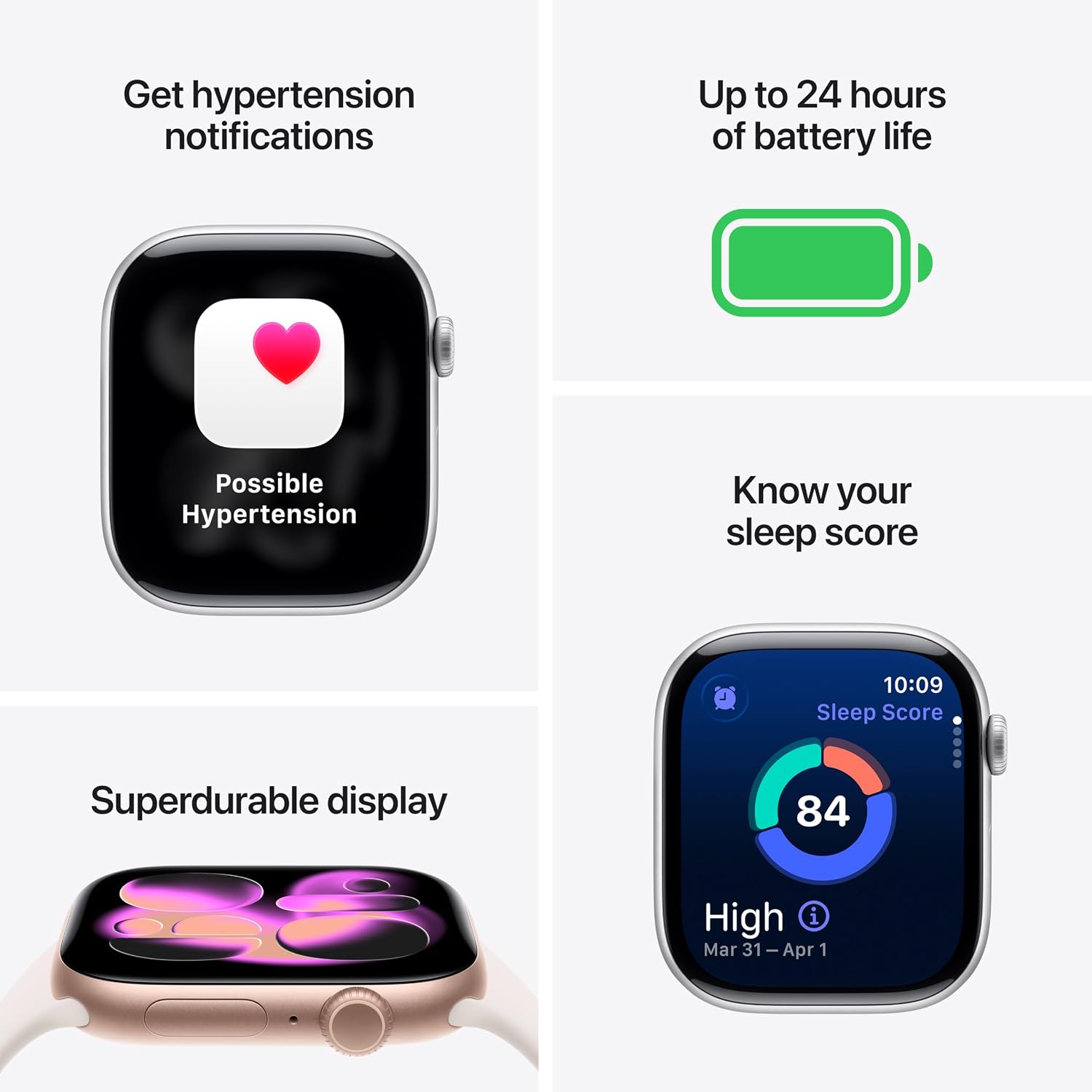 Apple Watch Series 11 GPS Aluminum Case Sport Band