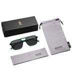 Sojos Retro Aviator Sunglasses Women Men Trendy Rectangle Shades