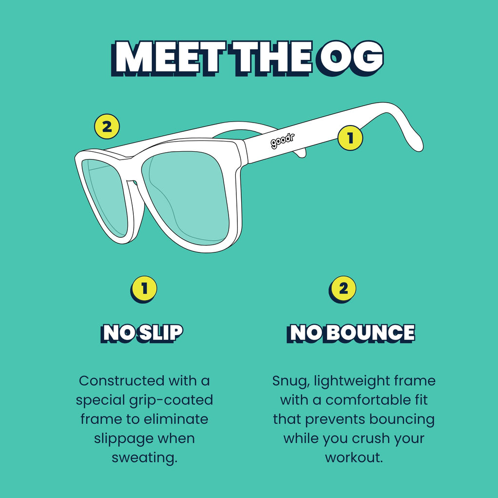 goodr OG Polarized Sunglasses Women & Men