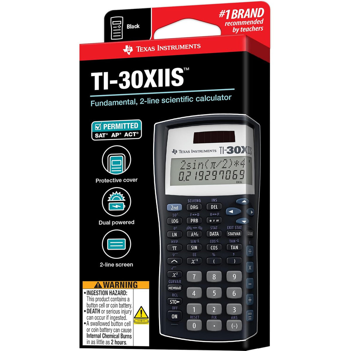Texas Instruments TI-30X IIS Scientific Calculator