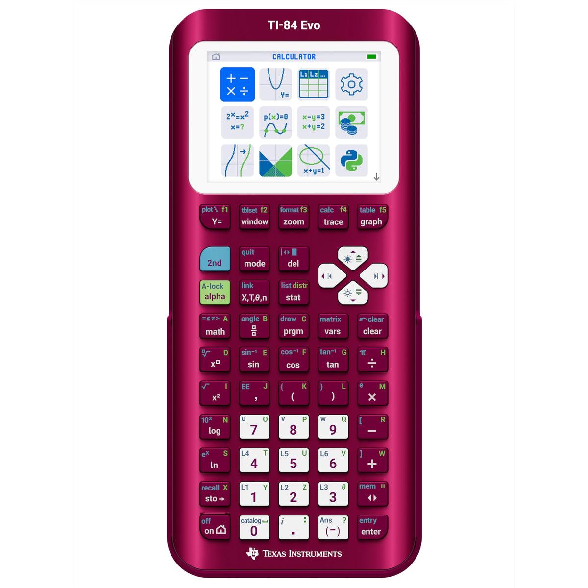 Texas Instruments TI-84 Evo Graphing Calculator