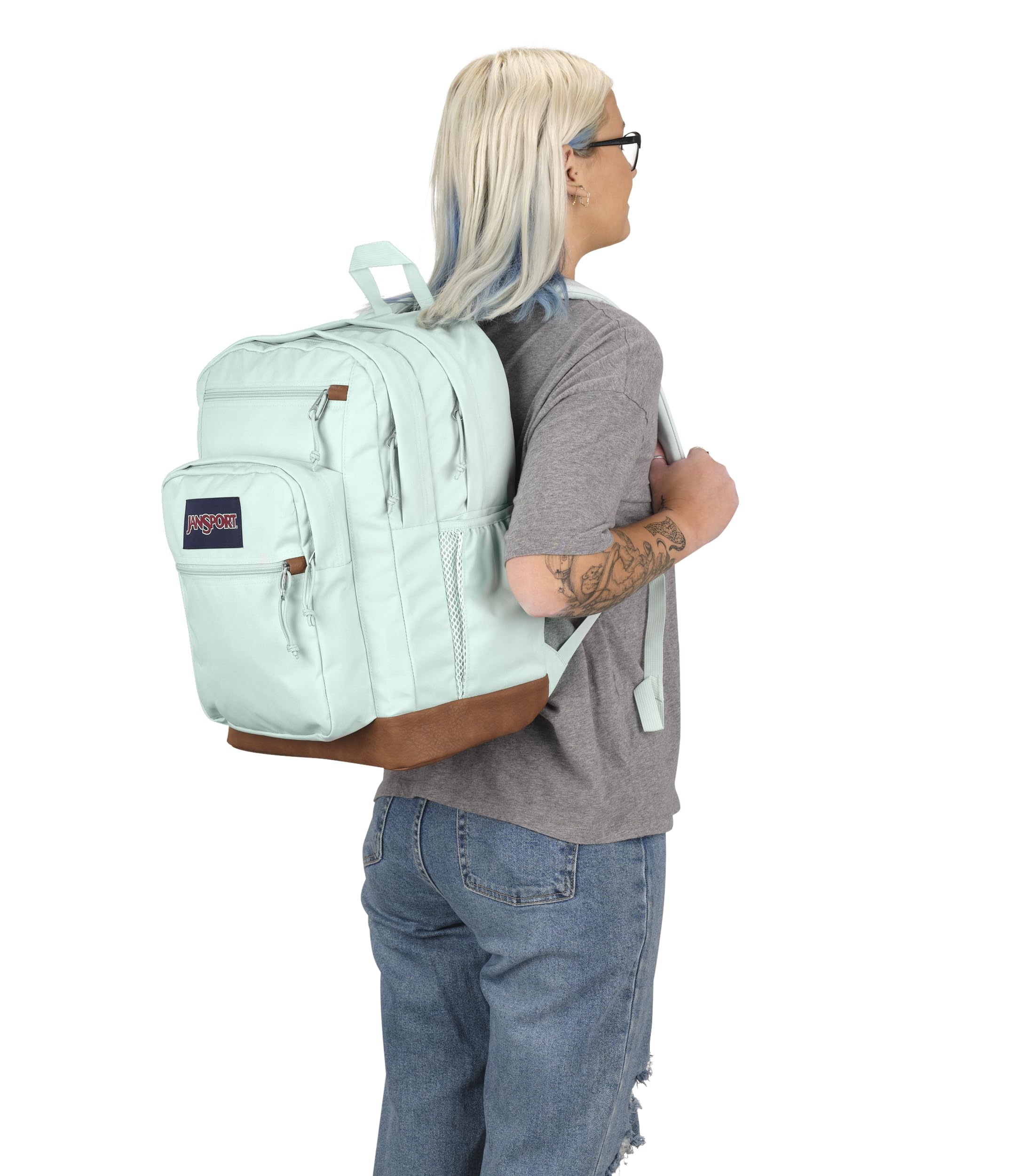 JanSport Cool Backpack, with 15-inch Laptop Sleeve - Large Computer Bag Rucksack with 2 Compartments, Ergonomic Straps