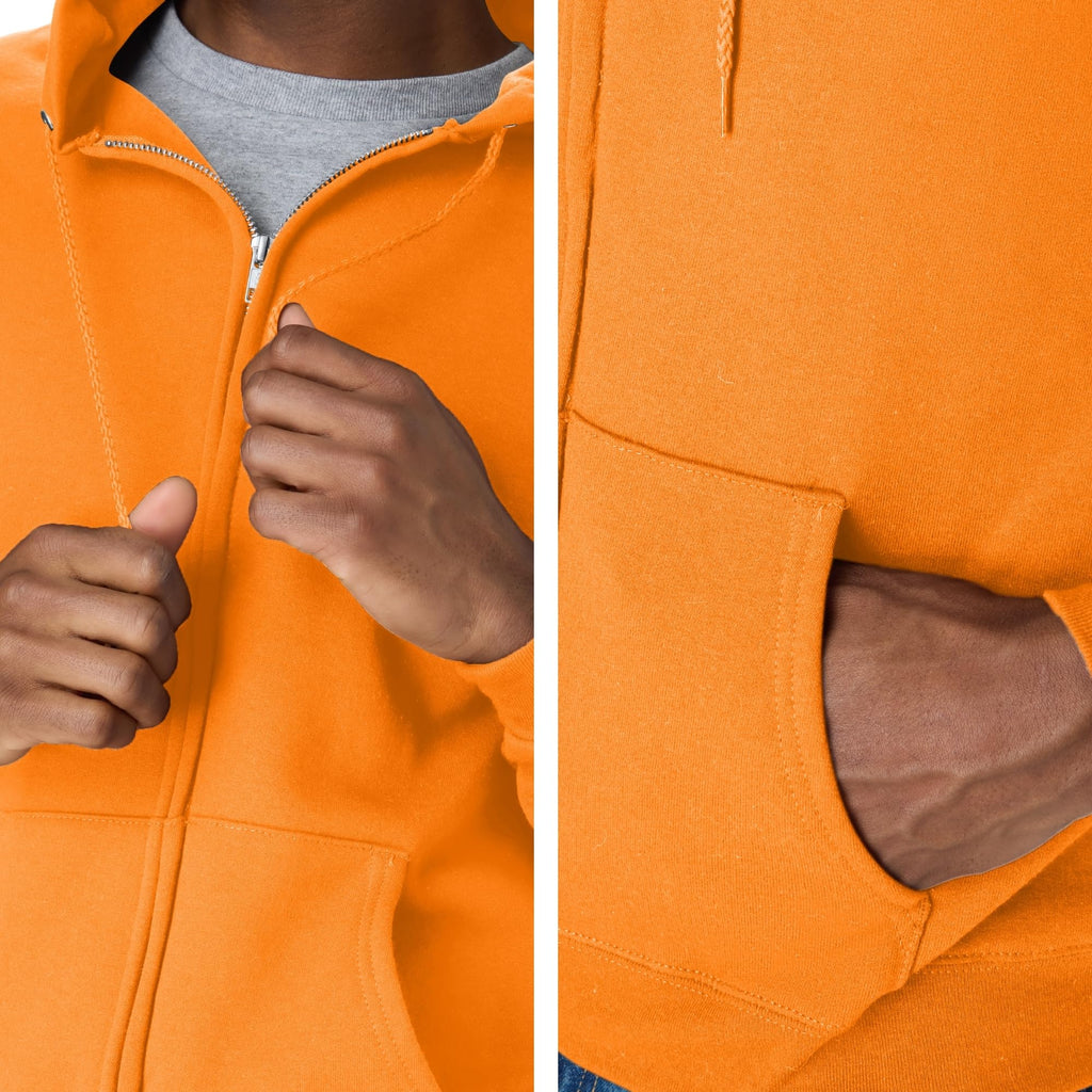 Hanes Men's EcoSmart Fleece Full-Zip Hoodie