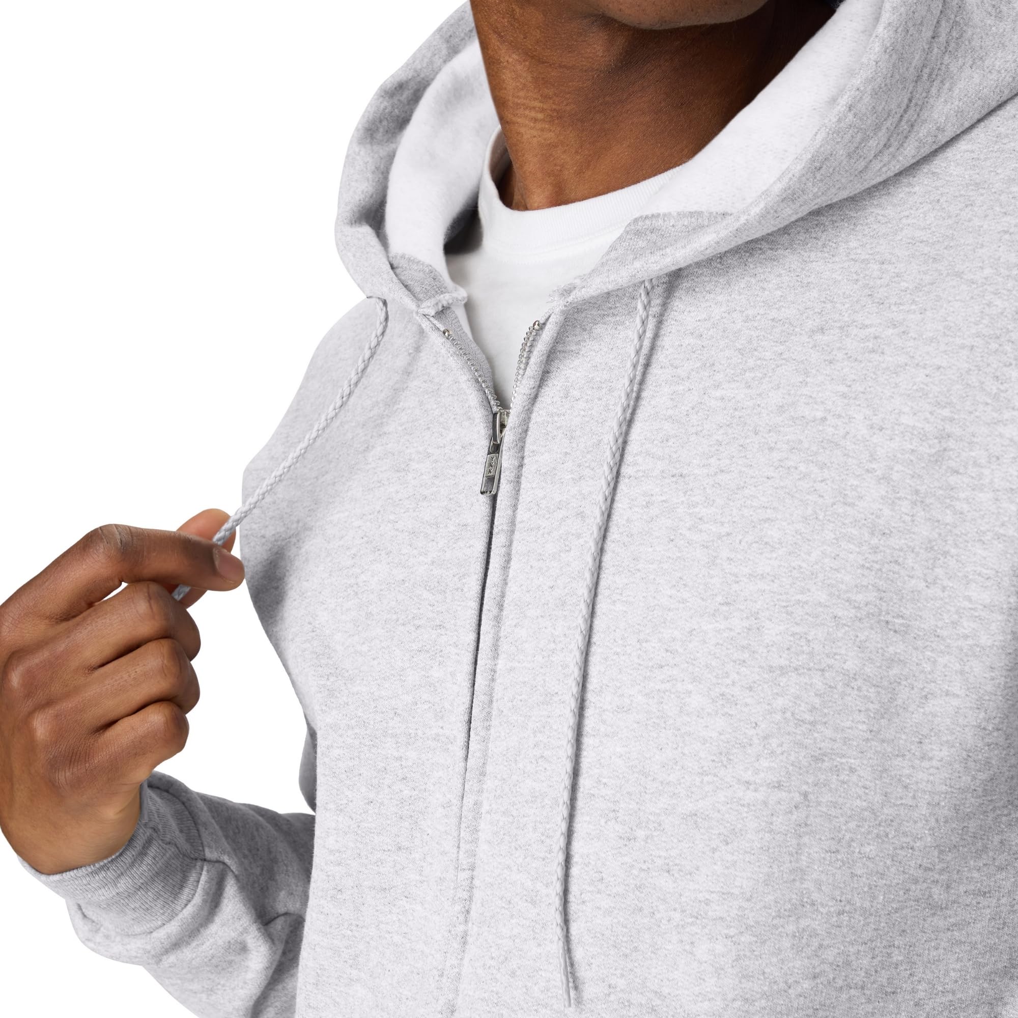Hanes Men's EcoSmart Fleece Full-Zip Hoodie