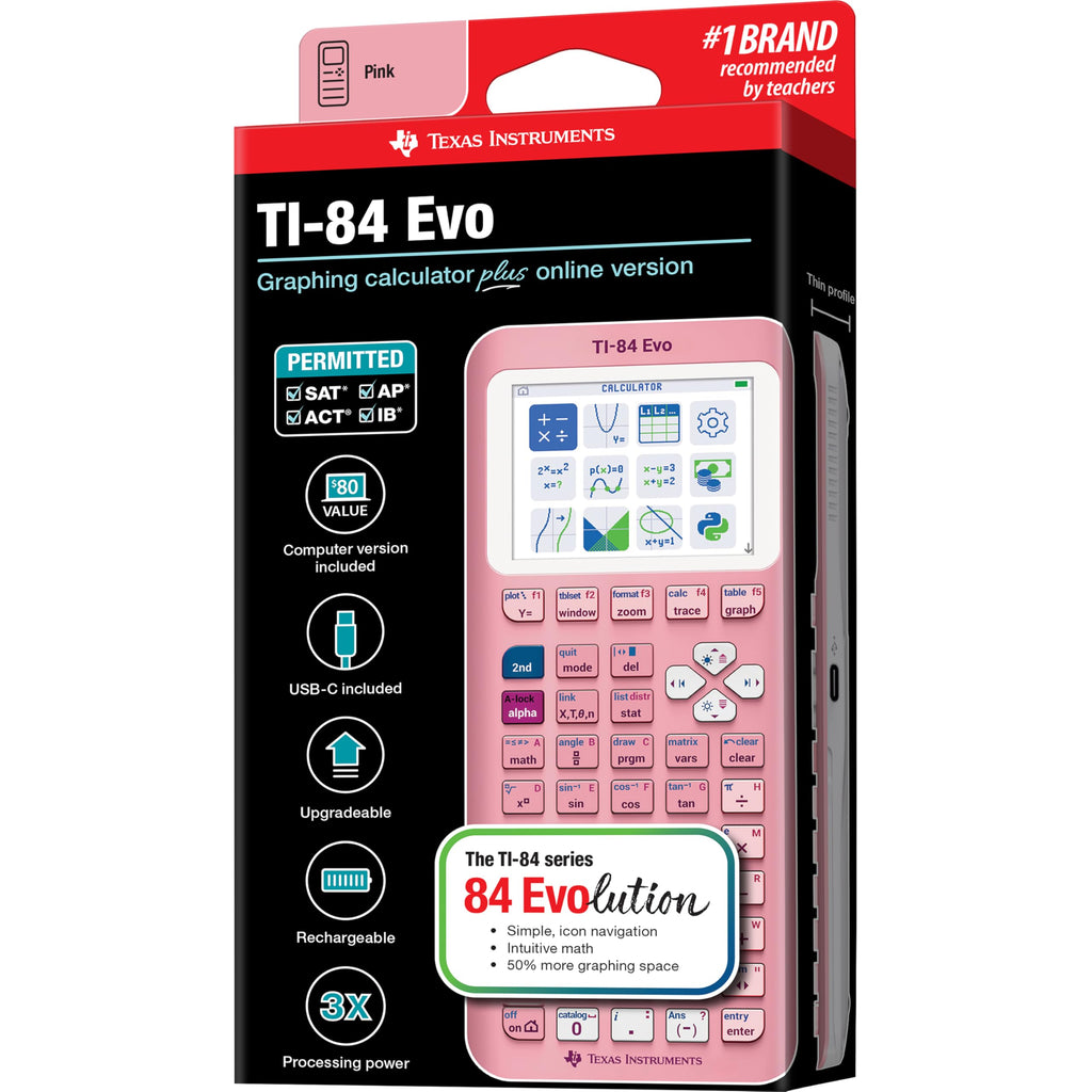 Texas Instruments TI-84 Evo Graphing Calculator