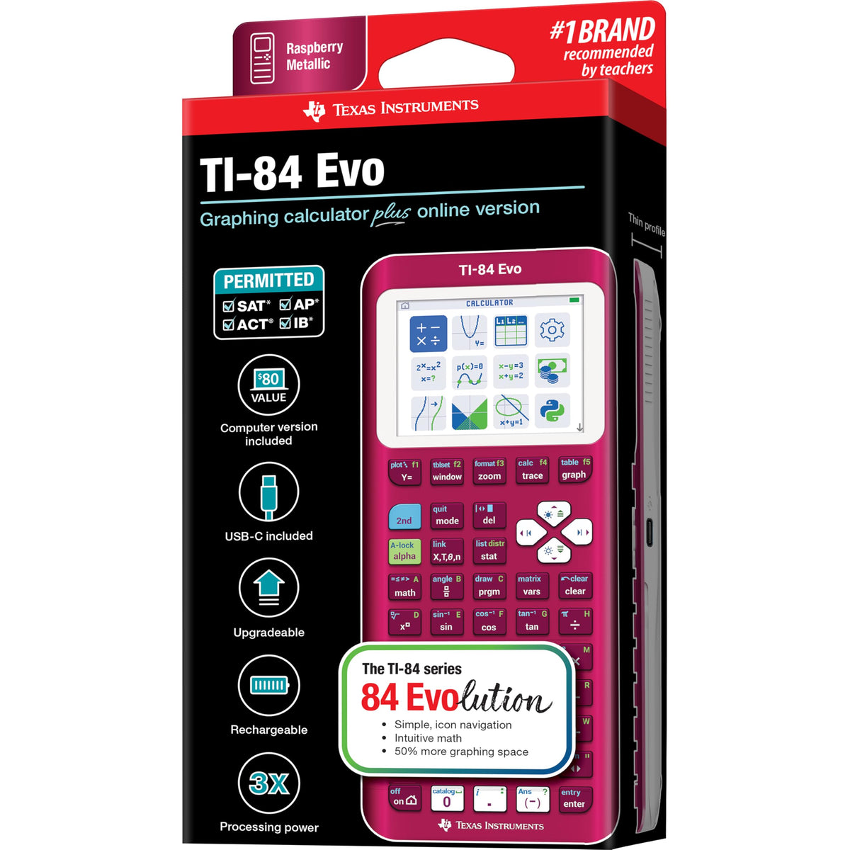Texas Instruments TI-84 Evo Graphing Calculator