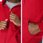 Hanes Men's EcoSmart Fleece Full-Zip Hoodie