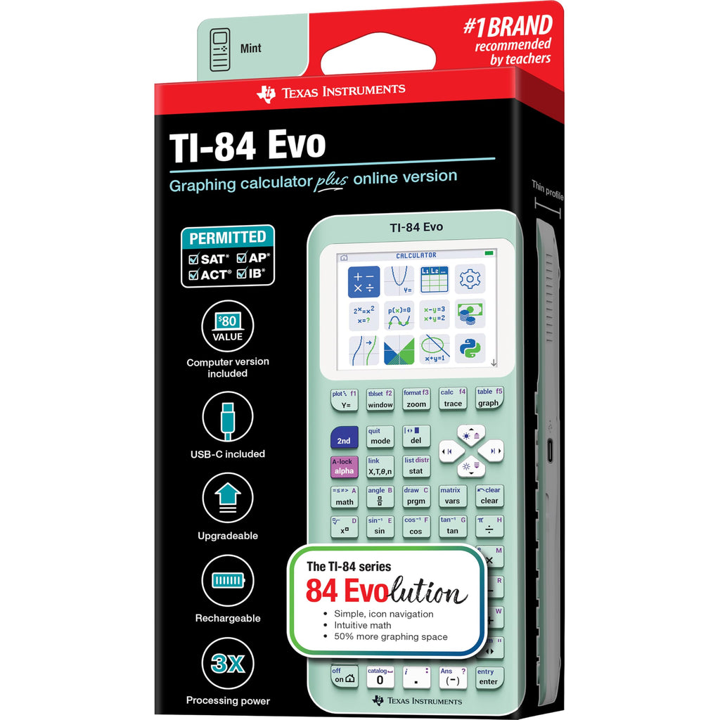 Texas Instruments TI-84 Evo Graphing Calculator