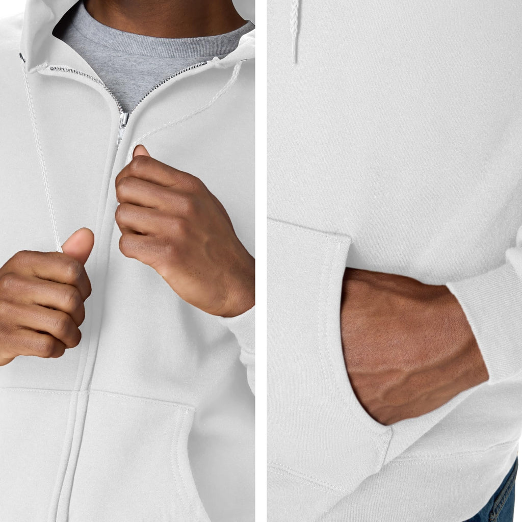 Hanes Men's EcoSmart Fleece Full-Zip Hoodie