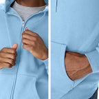 Hanes Men's EcoSmart Fleece Full-Zip Hoodie